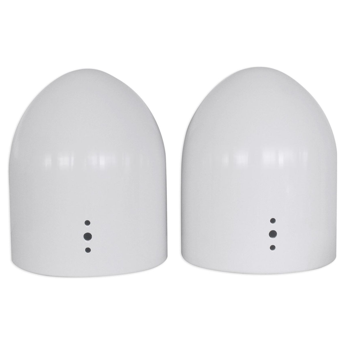 MAC80W White 7.7" Tower Speaker Pods 4-Pack + RWBC80 Neoprene Covers Bundle