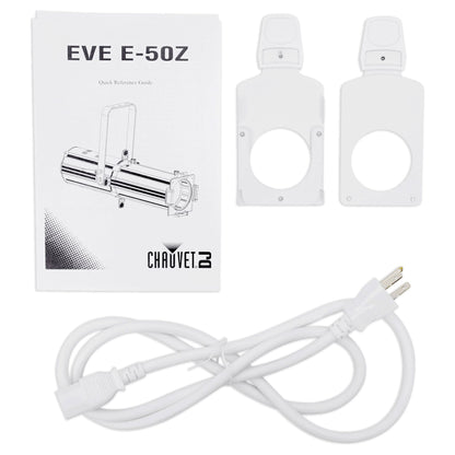 Chauvet DJ EVE E-50Z Ellipsoidal Warm White D-Fi LED Gobo Spot Light+Manual Zoom
