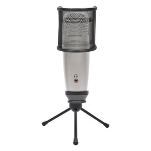 Samson C01U Pro USB Recording Podcast Podcasting Microphone+Curved Pop Filter