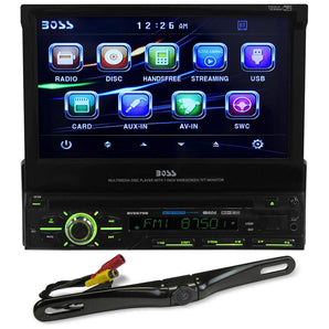 Boss BV9979B Touchscreen Car DVD Receiver Bluetooth USB + License Plate Camera