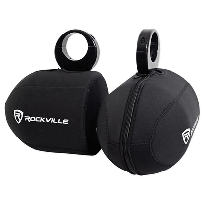 6.5" Tower Speakers+Protective Covers