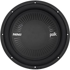 Polk Audio MM 1242 DVC 12” 1260w Car/Marine Subwoofer+Vented Sub Box Enclosure