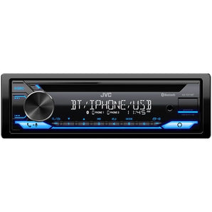 JVC KD-TD71BT Car CD Player Receiver w/Bluetooth/USB/Amazon Alexa+AUX Cable