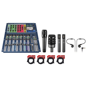 Soundcraft Si Expression 1 DSP Mixer+Audio Technica Drum Mics+In-Ear Monitors