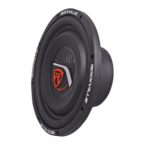 Sub Box+ (2) Rockville 10” 1200 Watts Subwoofers For Jeep Wrangler CJ5/CJ7/YJ/TJ/JK