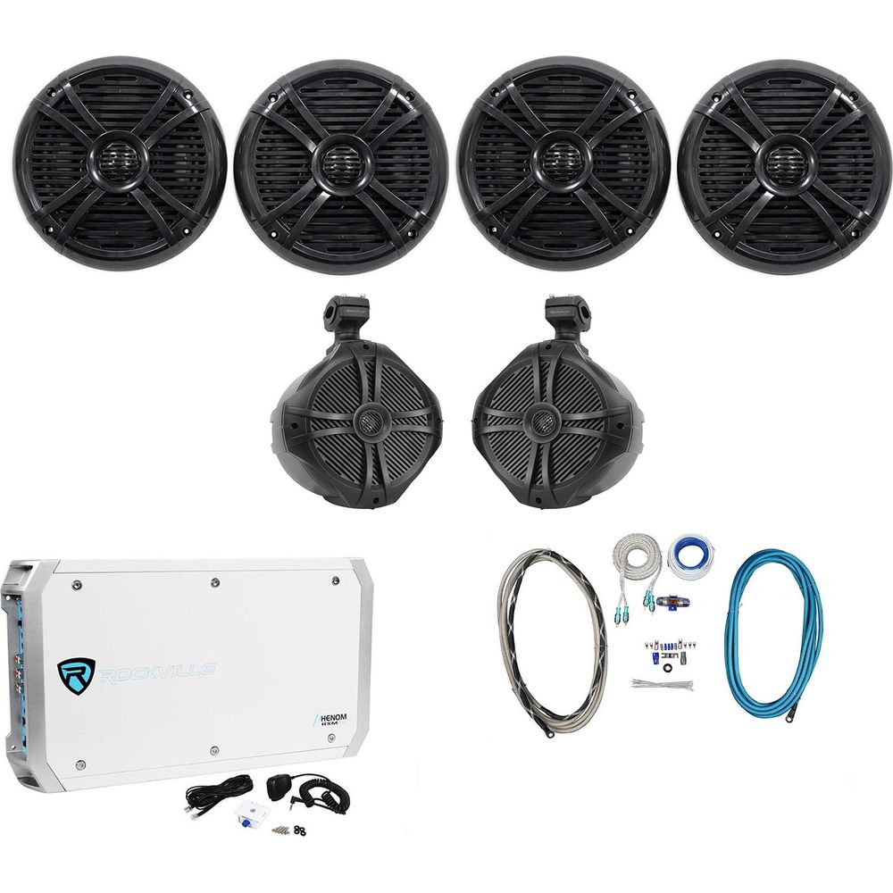 RMSTS80B Black 4-Pack + RWB90B + RXM-S6 + RMWK4 Bundle