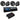 JVC KD-X560BT Digital Media Marine Bluetooth Receiver+4) 6.5" Speakers+Amplifier