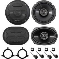 Front & Rear Factory Speaker Replacement Kit for Chrysler 300M (1999-2004)