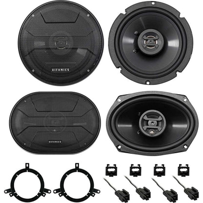 Front & Rear Factory Speaker Replacement Kit for Chrysler 300M (1999-2004)