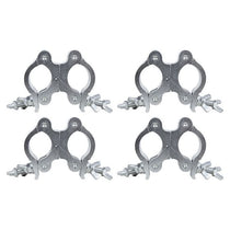 (4) CLP-25N Narrow Heavy-Duty Lighting Clamps for 2in Truss