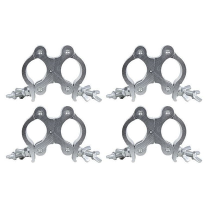 (4) CLP-25N Narrow Heavy-Duty Lighting Clamps for 2in Truss