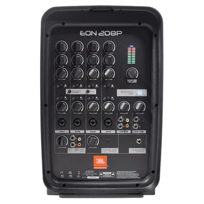 JBL EON208P Portable PA System / Pair 8" Speakers+Powered 8 Chan Mixer/Bluetooth