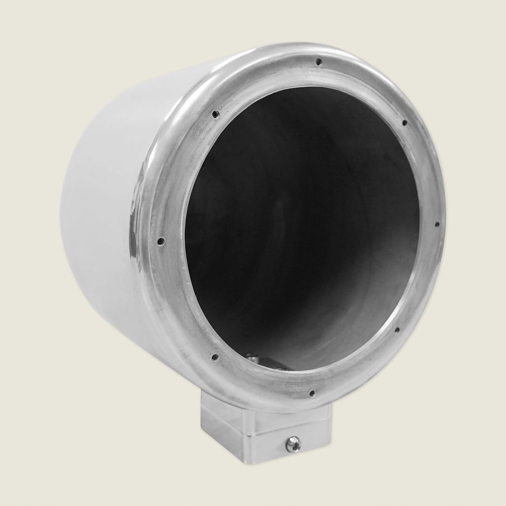 MAC80S Polished 7.7" Tower Speaker Pods 2-Pack + MAC360C Swivel Clamps Bundle