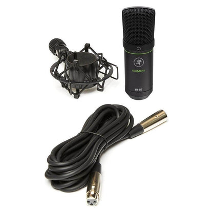 Mackie EM-91C Pro Studio Recording Condenser Microphone Mic+Shock Mount+Cable