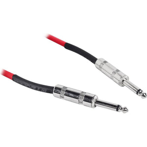 2 Rockville RCGT1.5R 1.5'  1/4" TS to 1/4'' TS Guitar/Instrument Cable