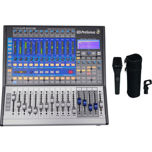 Presonus StudioLive 16.0.2 USB 16x2 Live/Recording Digital Mixer+AKG Vocal Mic
