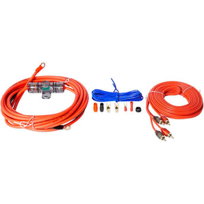 Metra V6-RAK8 8 Gauge Car/Marine Amplifier Wiring Installation Wire Kit w/ RCA's