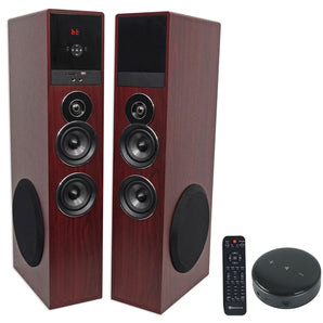 Rockville TM80C Home Theater Buetooth Tower Speakers + 8" Sub + Wifi Receiver