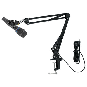 Audio Technica AE5400 Handheld Vocal Condenser Microphone Mic w/Boom Arm