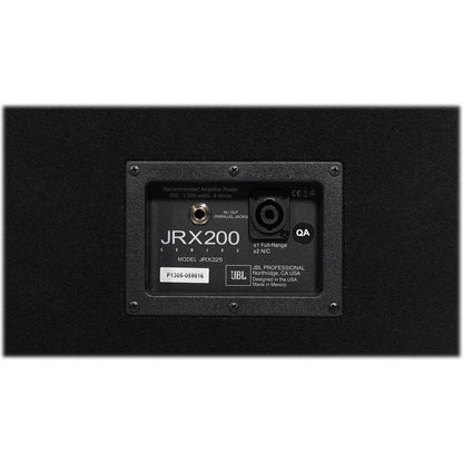 JRX225 Dual 15" PA Speakers with RPM1470 Powered Mixer