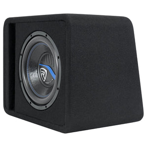 Rockville VS10K54 10" K5 1200w Car Subwoofer+Vented Sub Enclosure+Crunch Amp