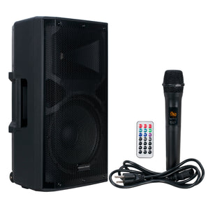 American Audio APX12 GO BT 200W 12" Rechargeable DJ PA Speaker W/Bluetooth+Mic