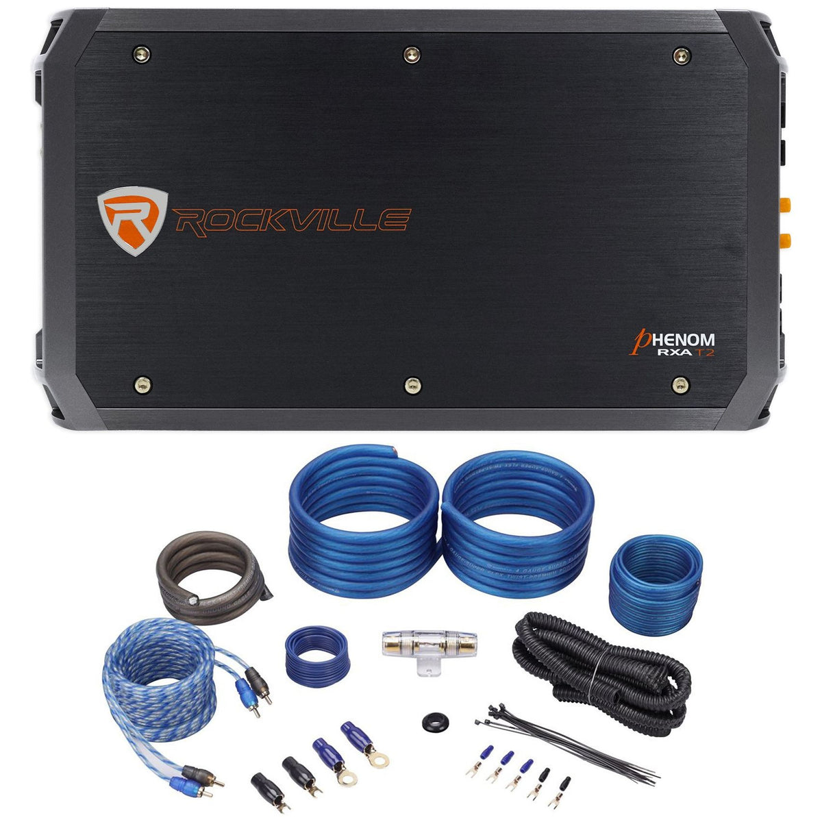 RXA-T2 + RWK41 4‑Ga Amp Kit Bundle