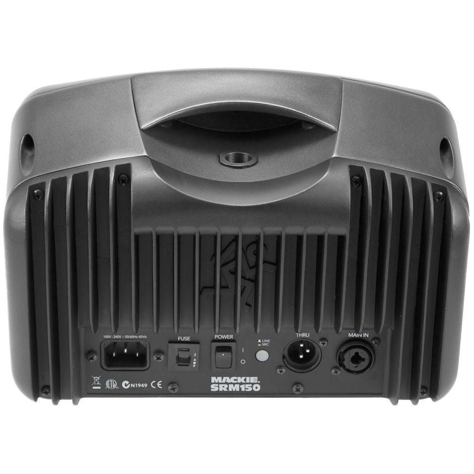 (2) SRM150 Powered PA Monitor Speakers with Travel Bags