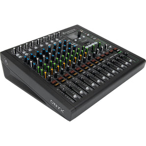 Mackie ONYX12 12-Channel Analog Mixer w/ Multi-Track USB/3-Band EQ+Bluetooth