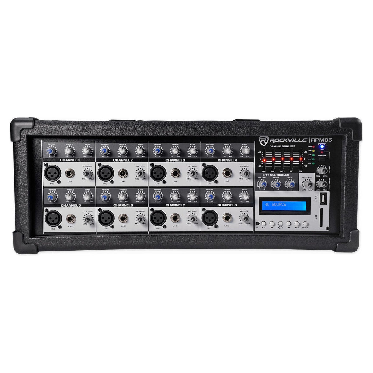 RPM85 Mixer + 3-Pack Mics Bundle