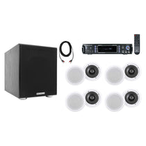 RPA60BT 8-Pack + Rock Shaker 8 Subwoofer Bundle