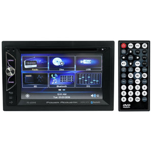 Power Acoustik PD-620HB 6.2” Car Monitor DVD/CD Receiver w/Bluetooth/USB+Camera
