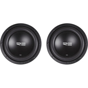 (2) RE Audio SEX10D2 V2 SEXV2 10" 1500W RMS Dual 2-Ohm Car Subs Subwoofers