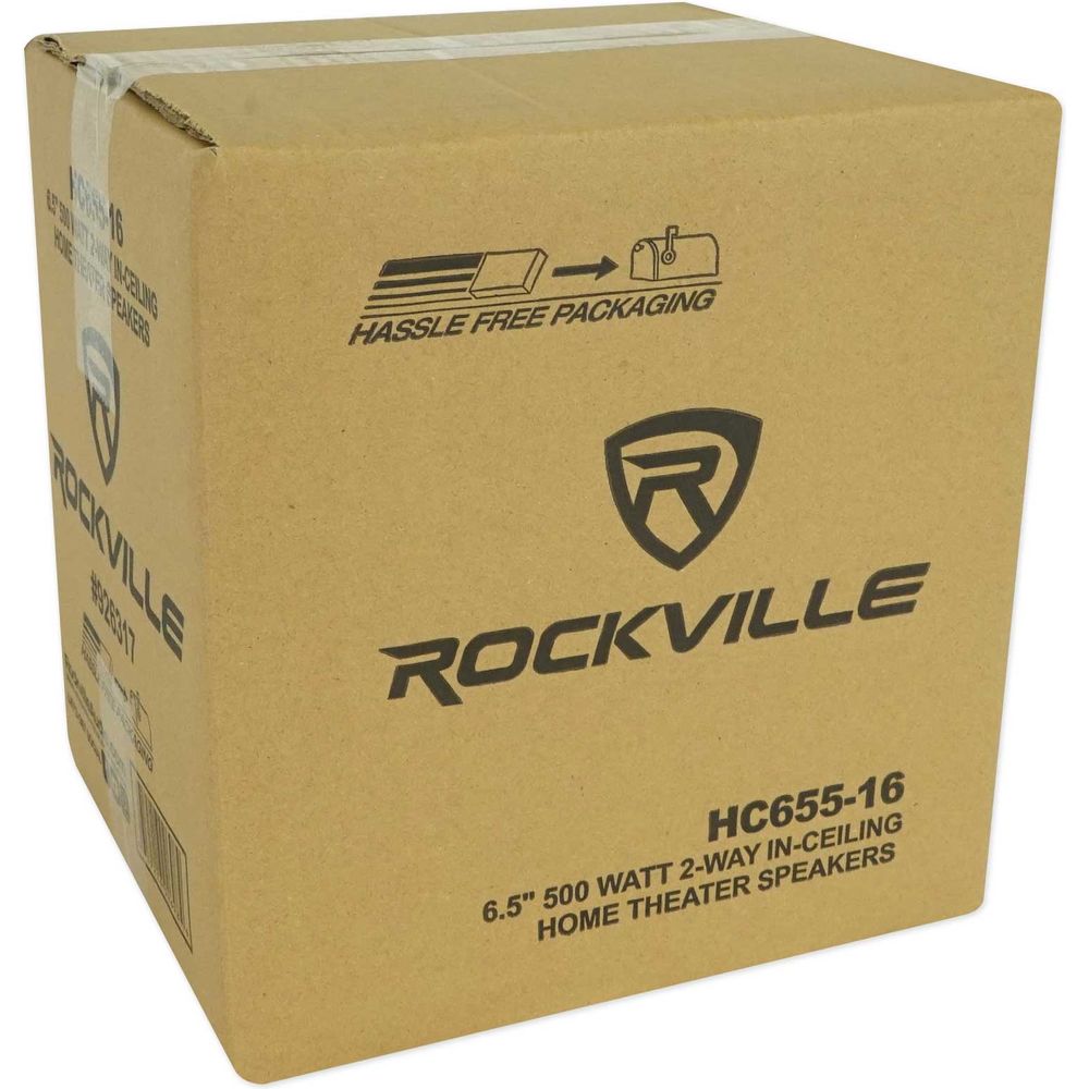 RPA60BT 8-Pack + Rock Shaker 10 Subwoofer Bundle