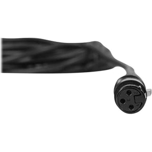 Rockville RCXFM30E-B 30 Foot Female to Male XLR Mic Cable Black 100% Copper