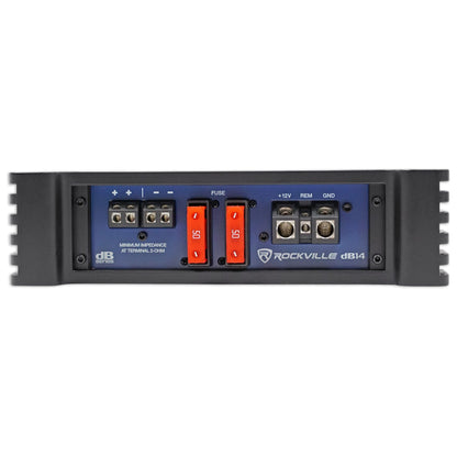 (2) 48CWR122 COMPR12 12" 2000 Watt Car Subwoofers+Mono Amplifier+Amp Kit