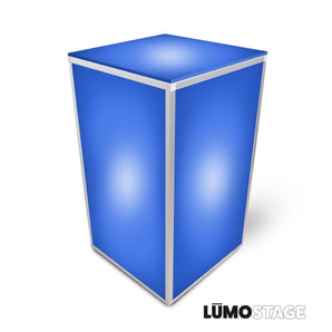 ProX XSA-2X2-42 Lumo/Acrylic Stage 2'x2'x42" Dance Floor Cube Light Box Section