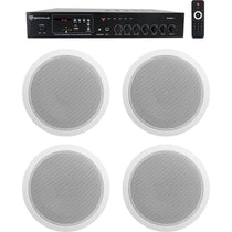 CCL6T White 4-Pack + RCS80-1 Bundle