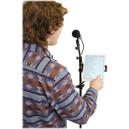 Rockville Quick Release Tripod Microphone Mic Stand+Smartphone/Tablet/iPad Mount