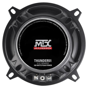 Pair MTX THUNDER51 5.25" 360w Car Audio Component Speakers/Multi-Mount Tweeters