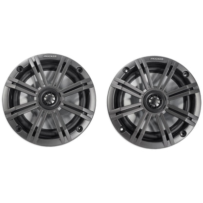 45KM654 6.5" Speakers + WET75.2 Amplifier + 8 Gauge Wire Kit