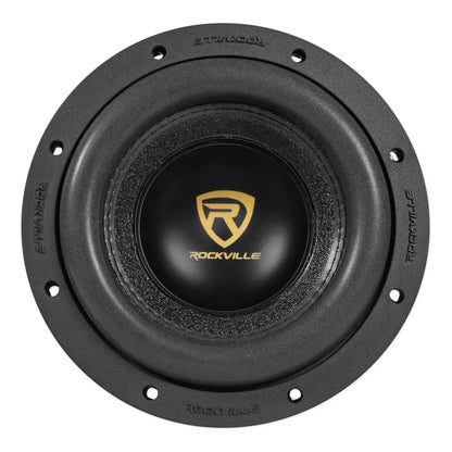 W8K9D4 8" Subwoofers 2-Pack + KRYPTON-M3 Amplifier Bundle