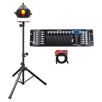 LED Followspot 75ST + DMX Controller + Cable