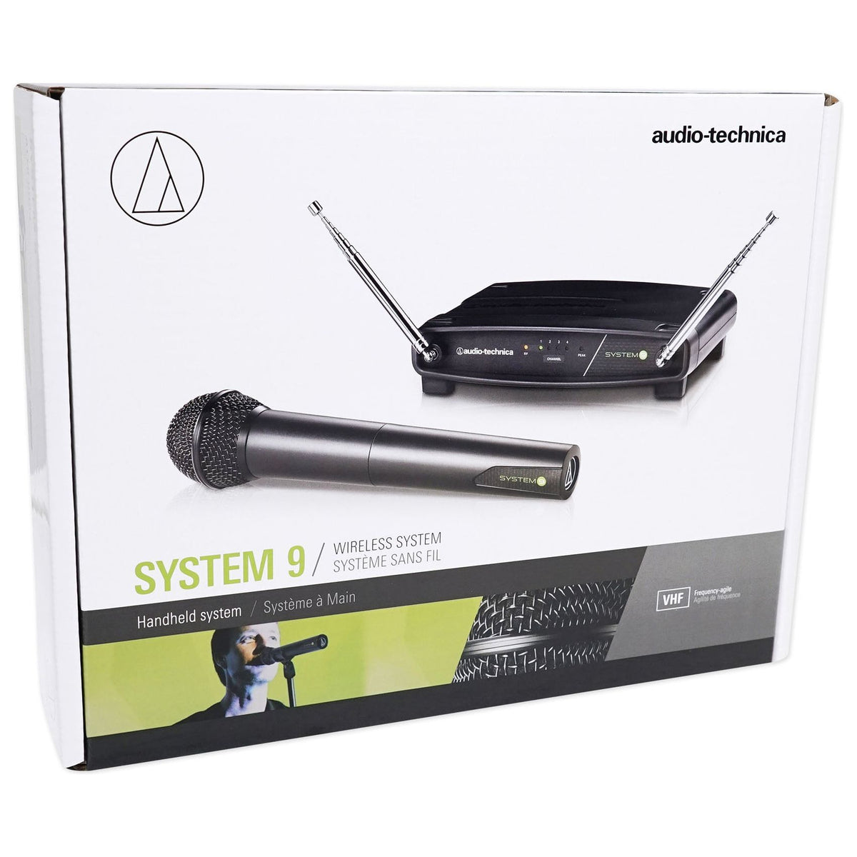 Audio Technica ATW-902a Wireless Handheld Microphone Mic 169.505 - 171.905 MHz
