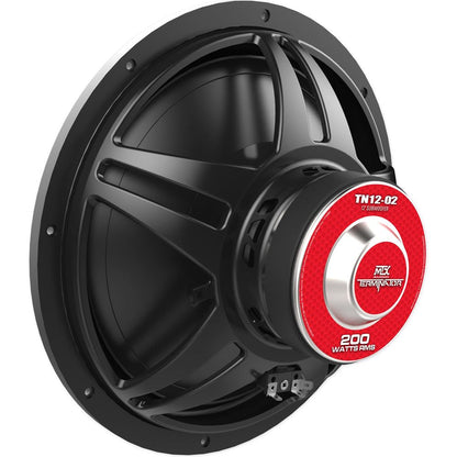 MTX Terminator TN12-02 12” 400 Watt 2 Ohm Car Audio Subwoofer Sub TN1202