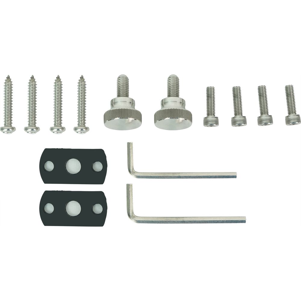 MAC65W White 6.5" Tower Speaker Pods 2-Pack + MAC360W Surface Clamps Bundle
