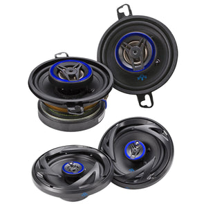 (2) AUTOTEK ATS653 6.5" 600w Car Speakers+(2) ATS525CX 5.25" 500w Speakers