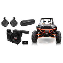 MTX RZRXP-10 10" 500w Subwoofer+Enclosure+8" Tower Speakers for Polaris RZR/UTV