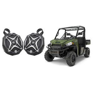 Rear Harness Bar / Bumper Crossbar SSV Speakers for 2014-Under Polaris Ranger