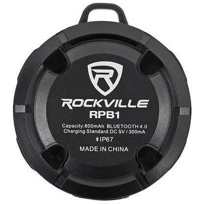 10PS52504 Motorcycle Speakers + RPB1 Waterproof Bluetooth Speaker